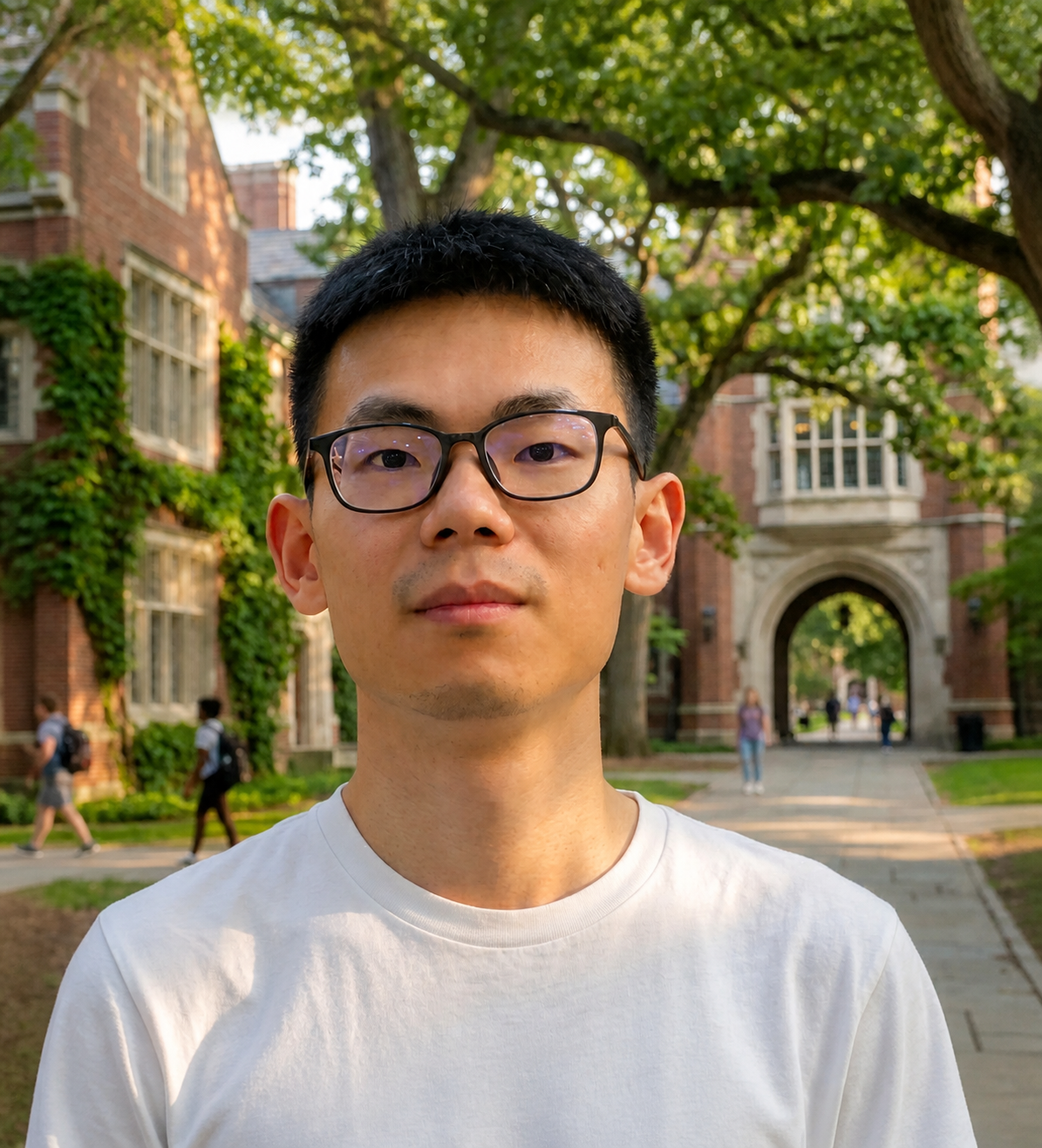 Portrait of Yihao Wu at Harvard